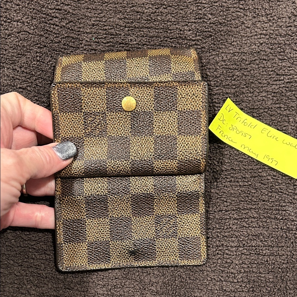 Louis Vuitton Elise Trifold Wallet Vintage 1997 - Picture 5 of 12